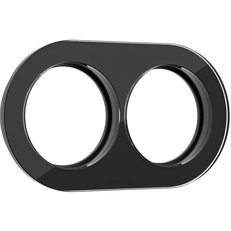 Изображение Рамка на 2 поста (Черный) W0025108